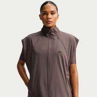 Oversized NikeSKIMS Stretch Nylon-vest til kvinder - brun