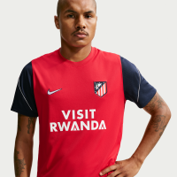 Kortærmet Atlético Madrid Strike Third-Nike Dri-FIT-fodboldtrøje til mænd - rød