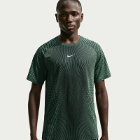 Kortærmet Nike Stride Aero-FIT-løbeoverdel til mænd - sort