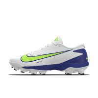 Nike Diamond Standout By You Custom-baseballstøvler - hvid