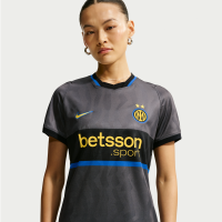 Inter Milan 2026/27 Stadium Third Nike Dri-FIT Replica-fodboldtrøje til kvinder - grå