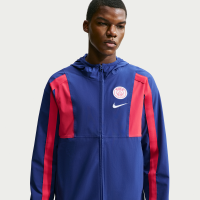 Vævet Paris Saint-Germain Energy Nike Football-jakke til mænd - blå