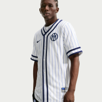 Inter Milan Away Nike -baseballtrøje til mænd - hvid
