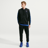 Inter Milan City Side-joggingbukser i fleece til mænd - sort