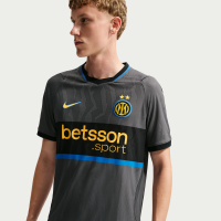 Inter Milan 2026/27 Match Third Nike Aero-FIT Authentic-fodboldtrøje til mænd - grå