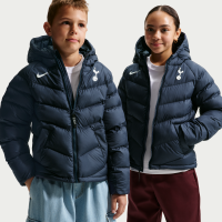 Nike Football-jakke med syntetisk fyld og hætte til større børn fra Tottenham Hotspur - blå
