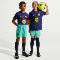 FC Barcelona 2026/27 Stadium Third Nike Dri-FIT-replikafodboldshorts til større børn - grøn