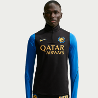 Maskinstrikkede Inter Milan Strike Third Nike Dri-FIT-fodboldtræningsoverdel til mænd - sort