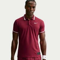 NikeCourt Slam Aero-FIT-tennispolo til mænd - rød