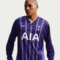 Tottenham Hotspur Energy Third Nike Dri-FIT-fodboldtrøje med lange ærmer til mænd - lilla