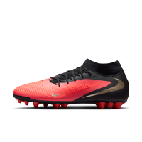 Nike Phantom 6 High Academy-fodboldstøvler til kunstgræs - rød
