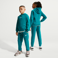 Nike Club Fleece-tracksuit med hætte til større børn - blå