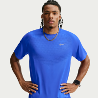 Kortærmet Nike Stride Dri-FIT ADV-løbetop til mænd - blå