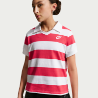 Kortærmet Nike -polotrøje til større børn (piger) - rød