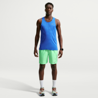 Nike Miler Dri-FIT-løbeshorts (18 cm) med indershorts til mænd - grøn