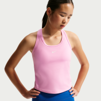 Nike One Fitted Dri-FIT-tanktop til større børn (piger) - Pink