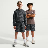 Nike Club Fleece-frottéshorts til større børn - sort