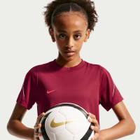 Kortærmet Nike Strike Dri-FIT-fodboldtrøje til større børn - rød