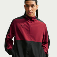 Vævet Nike Strike Dri-FIT-fodboldtræningsjakke til mænd - rød
