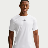 Kortærmet Nike Pro Dri-FIT ADV-træningsoverdel til mænd - hvid