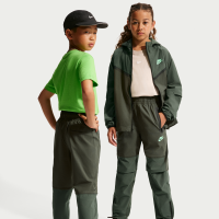 Vævede Nike Tech-bukser til større børn (drenge) - grå