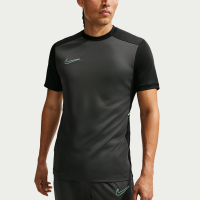 Kortærmet Nike Academy Dri-FIT-fodboldtrøje til mænd - grå