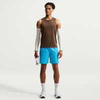 Nike Miler Dri-FIT-løbeshorts (18 cm) med indershorts til mænd - blå