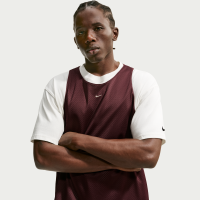 Nike Standard Issue Practice-basketballtrøje i mesh til mænd - rød