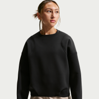 Nike Mavn Therma-FIT-crewtrøje til piger - sort