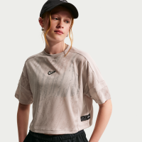 Nike -dansetop i mesh til at tage på udenpå til større børn (piger) - brun