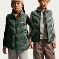 Nike All Day Play Therma-FIT-dynevest med løs pasform til større børn - grøn