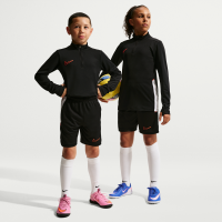 Maskinstrikkede Nike Academy Dri-FIT-fodboldshorts til større børn - sort