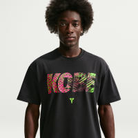 Kobe Mambacurial Basketball-T-shirt til mænd - sort