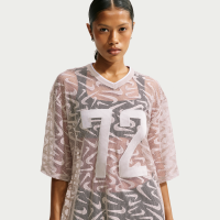 Oversized Nike Chill Lace-spillertrøje til kvinder - brun