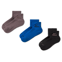 NikeSKIMS Dri-FIT-kvartstrømper (3 par) - multifarvet