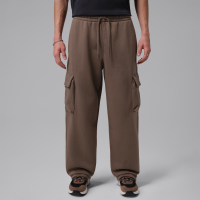 Oversized Jordan Brooklyn-cargobukser i fleece til mænd - brun