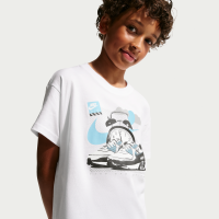 Nike -T-shirt til større børn - hvid