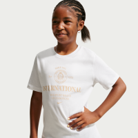 Nike -T-shirt til større børn - hvid