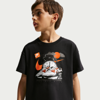 Nike -T-shirt til større børn - sort
