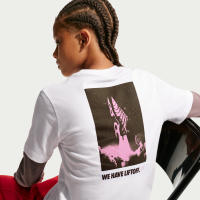 Nike -T-shirt til større børn - hvid