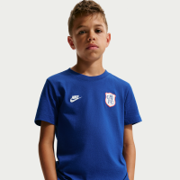 Nike Football Chelsea FC Premier-T-shirt til større børn - blå