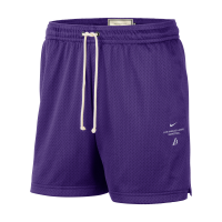 Los Angeles Lakers Standard Issue Dri-FIT-basketballshorts i mesh (13 cm) til mænd - lilla