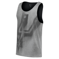 San Antonio Spurs Standard Issue Nike-basketballtrøje i mesh til mænd - grå
