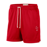 Chicago Bulls Standard Issue Dri-FIT-basketballshorts i mesh (13 cm) til mænd - rød