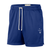 New York Knicks Standard Issue Dri-FIT-basketballshorts i mesh (13 cm) til mænd - blå