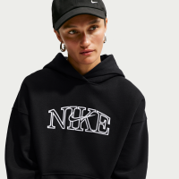 Oversized Nike Studio Fleece-pulloverhættetrøje 
