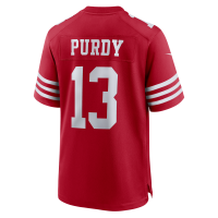 Brock Purdy San Francisco 49ers Nike Game-spillertrøje til mænd - rød