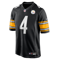 DK Metcalf Pittsburgh Steelers Nike NFL Game-spillertrøje til mænd - sort