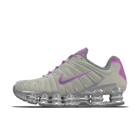Custom Nike Shox TL By You-sko til kvinder - grå