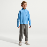 Nike Dri-FIT Miler Quarter-Zip-sæt med top og bukser til mindre børn - blå